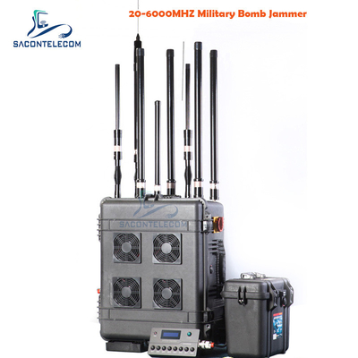 VHF UHF Manpack Convoy Bomb Jammer VSWR 400w DC28V Πηγή σήματος DDS